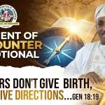 FATHERS DONT GIVE BIRTH, THEY GIVE DIRECTIONS